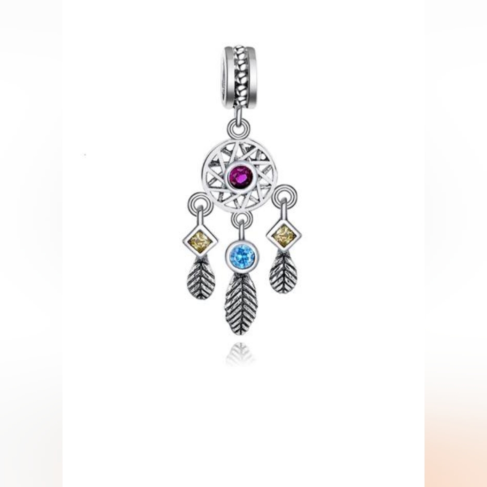 Charm For Bracelet Sterling Silver 925 Fit Pandora Bracelet Dream Catcher